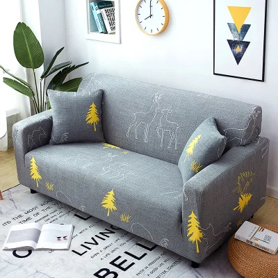 Color 16 Стрейч диван Slipcover мебель протектор диван мягкий с эластичным дном противоскользящие пены дети, спандекс жаккардовая ткань - Цвет: Color 16