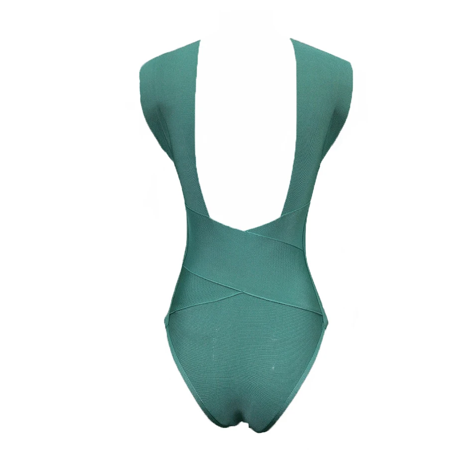 sequin bodysuit Summer Women Sexy Nude Cross Neck Hollow Out Bandage Bodysuits Solid Sleeveless Bodycon Rompers Nightclub Bodysuits Wholesale white lace bodysuit