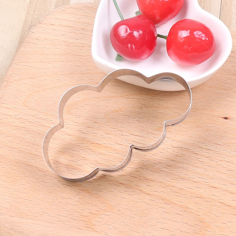 Sandwich Cutter Stainless Steel Cookie Cutter Candy Biscuit Mold Baking Tools Rainbow Metal Pastry Cake Fondant Cutters Mould