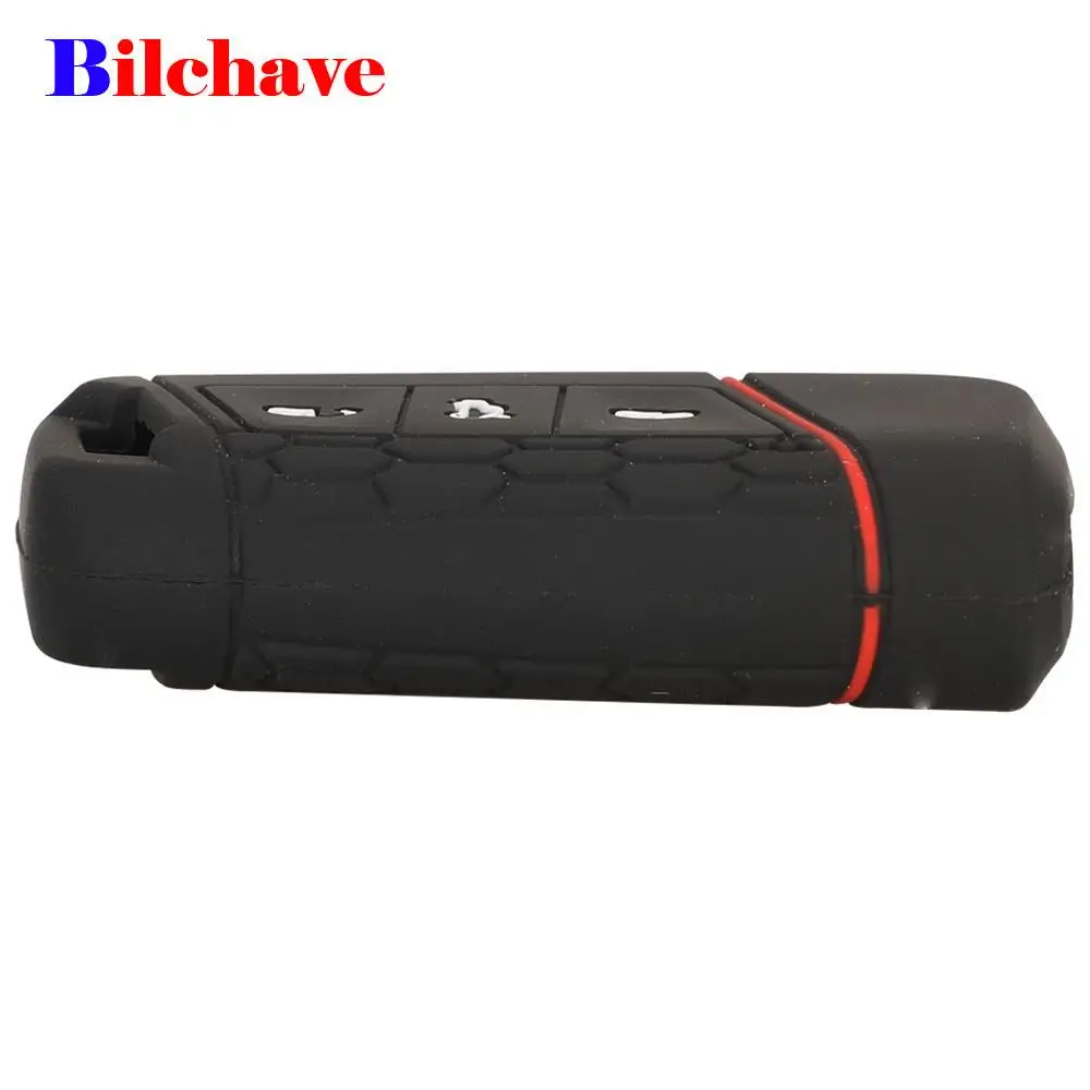 Jingyuqin 100pcs Skoda Octavia Kodiaq Karoq 폭스 바겐 폭스 바겐 폴로 Passat B8 Tiguan 2 Fob 실리콘 원격 키 케이스 커버 3BT