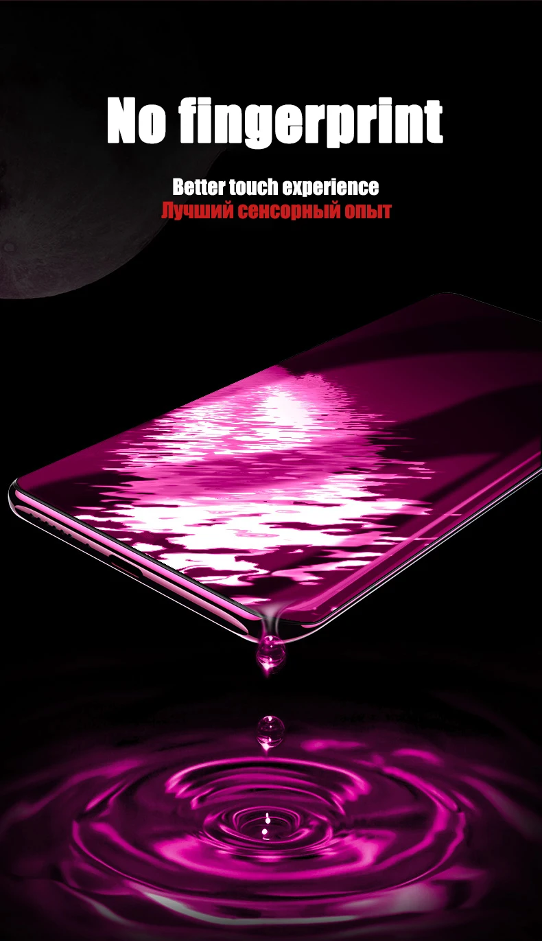 6D закаленное стекло для Oppo Find X полное покрытие изогнутая защитная пленка на экран для Oppo Find X Премиум защитное стекло