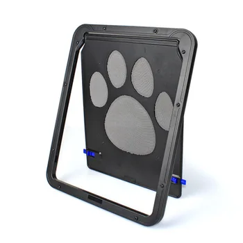 

Pet Cat Crates Cat Door Interior Pet Screen Door Puppy Kitten Flap Door For Sliding Glass Door Window Cat Gates Pet Supplies2
