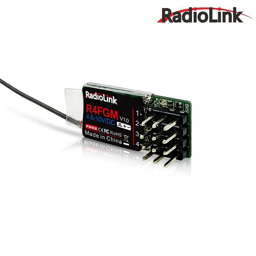 Radiolink R6F/R7FG/R9DSR/R12DS 2,4 ГГц 6CH/7CH/9CH приемник для RC6GS RC4GS RC3S RC4G T8FB передатчика радиоуправляемой модели RC сигнал приемника - Цвет: R4FGM