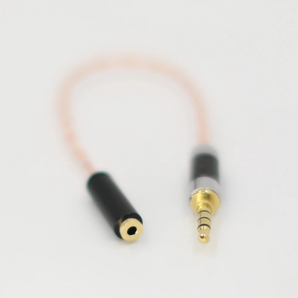 3 5mm Male to 2 5mm Female Headphone Audio Adapter Extender Jack Stereo or Mono for Apple iPhone 6 6S 6 5S 5 iPad