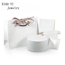 XIAOYI ювелирные изделия круглая шкатулка подарок золотое кольцо браслет ожерелье коробка прямой для шарма браслет коллокации изысканный