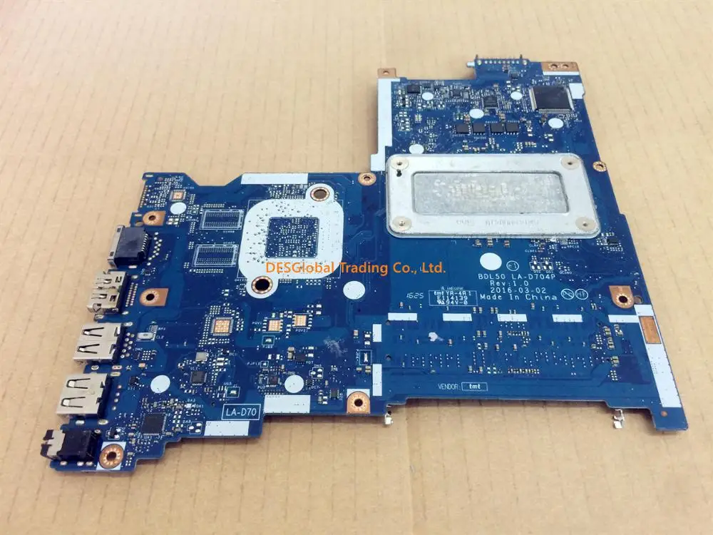 remarkable  For HP 15-AY 250 G5 250-G5 Laptop Motherboard BDL50 LA-D704P 854945-601 854945-001 Mainboard SR2EY 