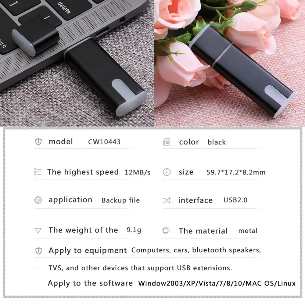 Флеш-накопители U Диск высокоскоростной USB 2,0 карты памяти прочный Набор аксессуаров 5x