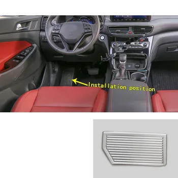 

Car Styling Stainless Steel Foot Inner Brake Rest Lamp Frame Trim Break Pedal Moulding Hood 1pcs For Hyundai Tucson 2019 2020