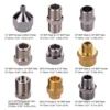 9pcs Airbrush Adapter Kit Multi-Size Fitting Connector Set for airbrush air hose Compatible with Badger Paasche Airbrush 3