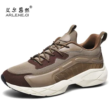 

Men Sneakers Running Shoes Breathable Sport Shoes Outdoor Cushioning Jogging Walking Trainers Big Size 46 Athletics Shoes Male