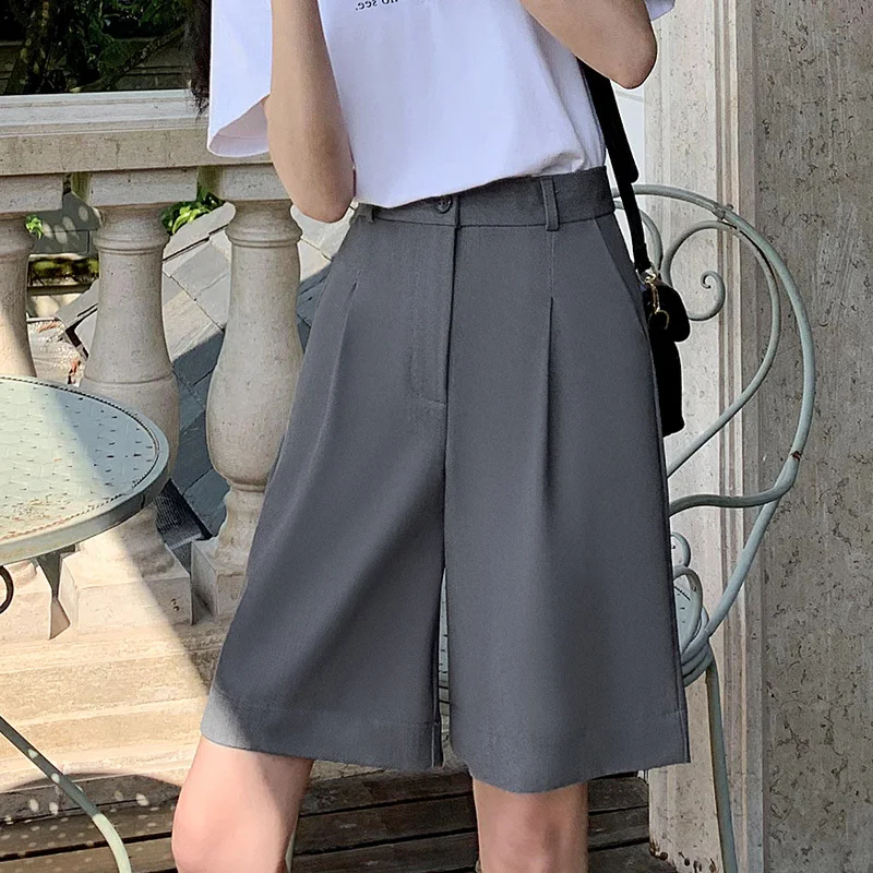 Loose Wide Leg Chic Shorts 
