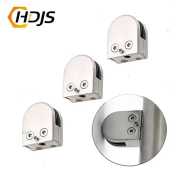 

Clamps 8-12 mm Stainless steel collet 304 arc base, connecting stair handrail and bathroom glass tube 52* 43 * 23