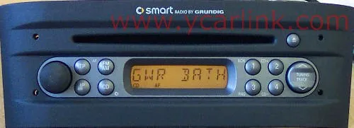 Yatour автомобильный аудио AUX Bluetooth для Smart 450 Lybra Fiat Marea 8 булавки Grundig стерео цифровой музыкальный чейнджер YTBTK