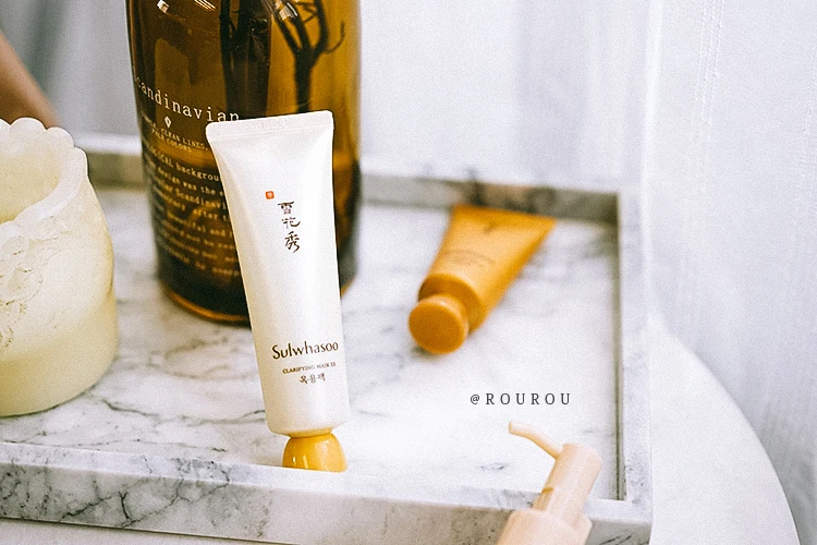 Sulwhasoo, корейская косметика, уточнения отшелушивающая маска для ухода за порами EX 150 мл 5,3 oz гладкой и тонизирующий K-Красота маска для ухода за кожей лица