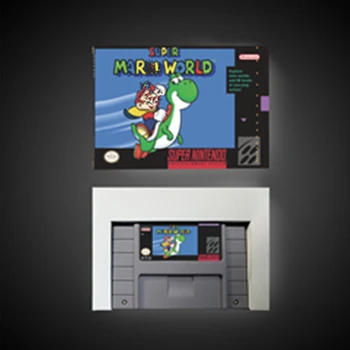 

Super Marioed World - RPG Game Card Battery Save US Version Retail Box