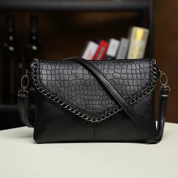 

Shoulder Bags For Women Soft Skin Crossbody High Capacity All-match Trend Simple Chain Bag Clutch Envelope Bag