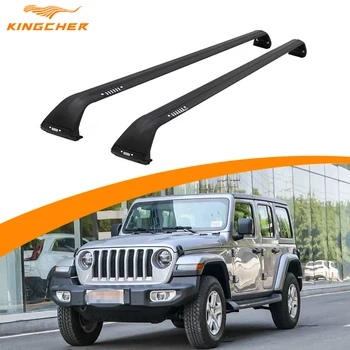 

KINGCHER High Quality Luggage Rack Fit For 2018-2020 JEEP Wrangler Car Roof Cross Bar