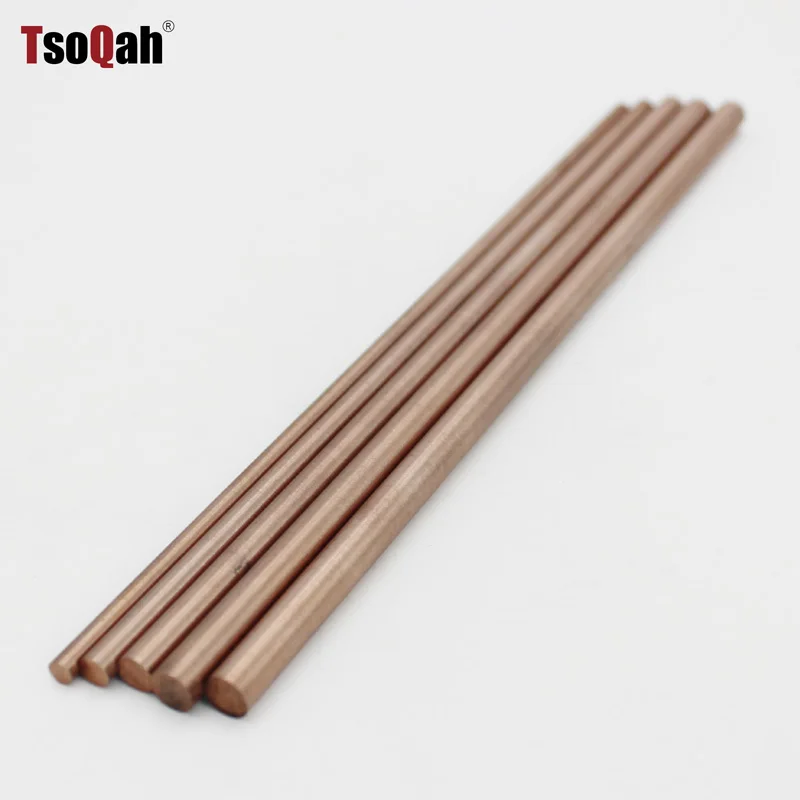 

10x200mm Copper Tungsten CuW Round Rod
