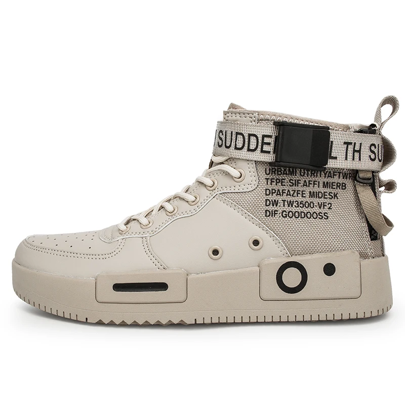 

Fall and Winter New Men's Skateboarding Shoes Fashion Outdoor Air-cushioned Sports Shoes Comfortable Trend Wild High-Up Shoes Le