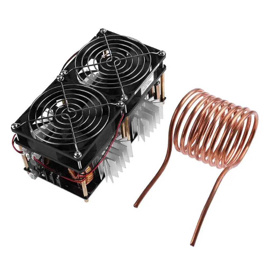 

1800w Zvs Induction Heating Board Module Flyback Driver Heater+tesla Coil+fan Exquisitely Designed Durable