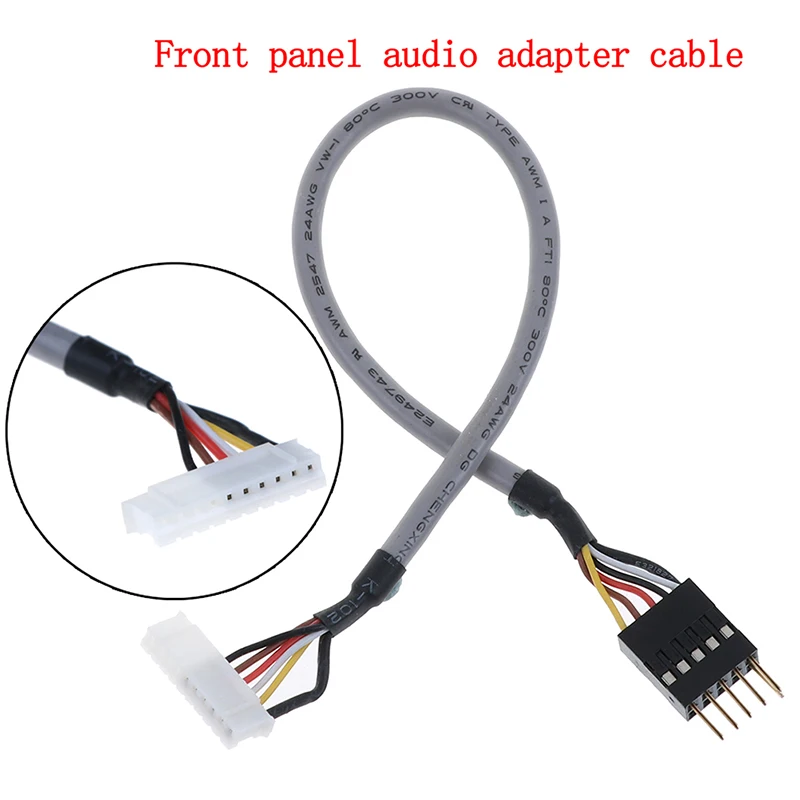 

Front Panel Audio Adapter Cable For Creative Sound Card SB0460 SB0350 SB0610 Etc