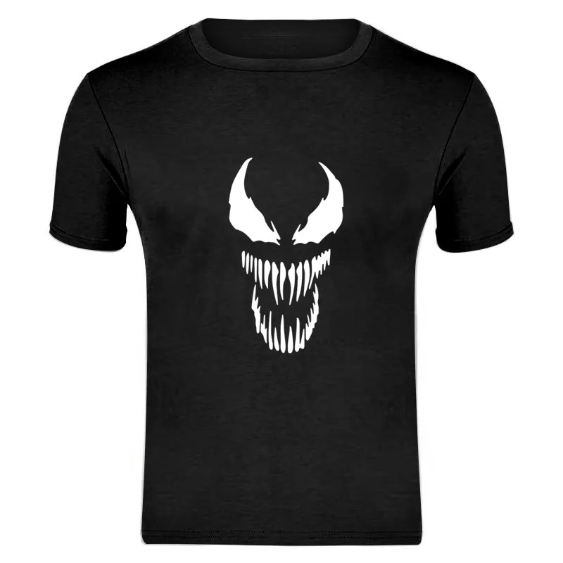 Venom, Мужская забавная футболка, Мужская футболка, новинка, короткий рукав, хлопок, новинка, топ, футболка, Camisetas Hombre, Азиатский Размер, S-XXXL