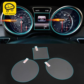 

CarManGo For Mercedes Benz GLS X166 2016-2019 Car Dashboard Monitor Screen Protector Film Cover Trim Sticker Interior Accessory