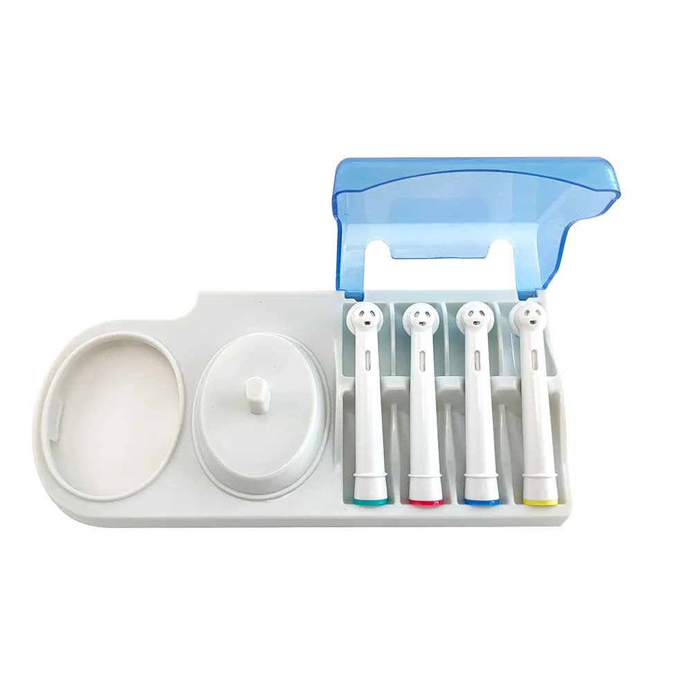 Ofertas Especiales Soporte de plástico para cepillo de dientes eléctrico, organizador de almacenamiento de cepillos de dientes, cabezal de cepillo dental, soporte blanco con agujero de cargador YypyVGej3