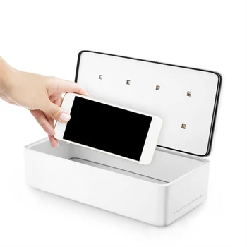

UVC Sterilizer Box Beauty Manicure Intelligent Timing Voice Sterilization Mother Baby Supplies 59 Seconds UVC Disinfection Box
