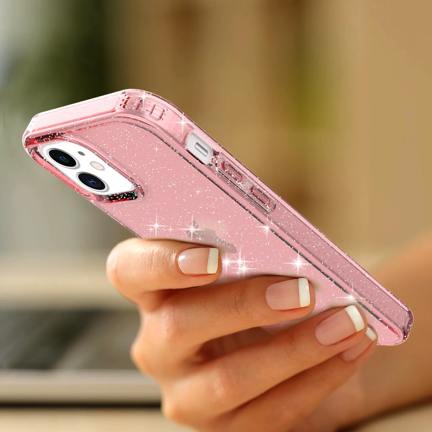 Кристальные блестящие чехлы для телефонов iPhone 13 7 8 2020SE 12 mini 11 Pro Max яркий