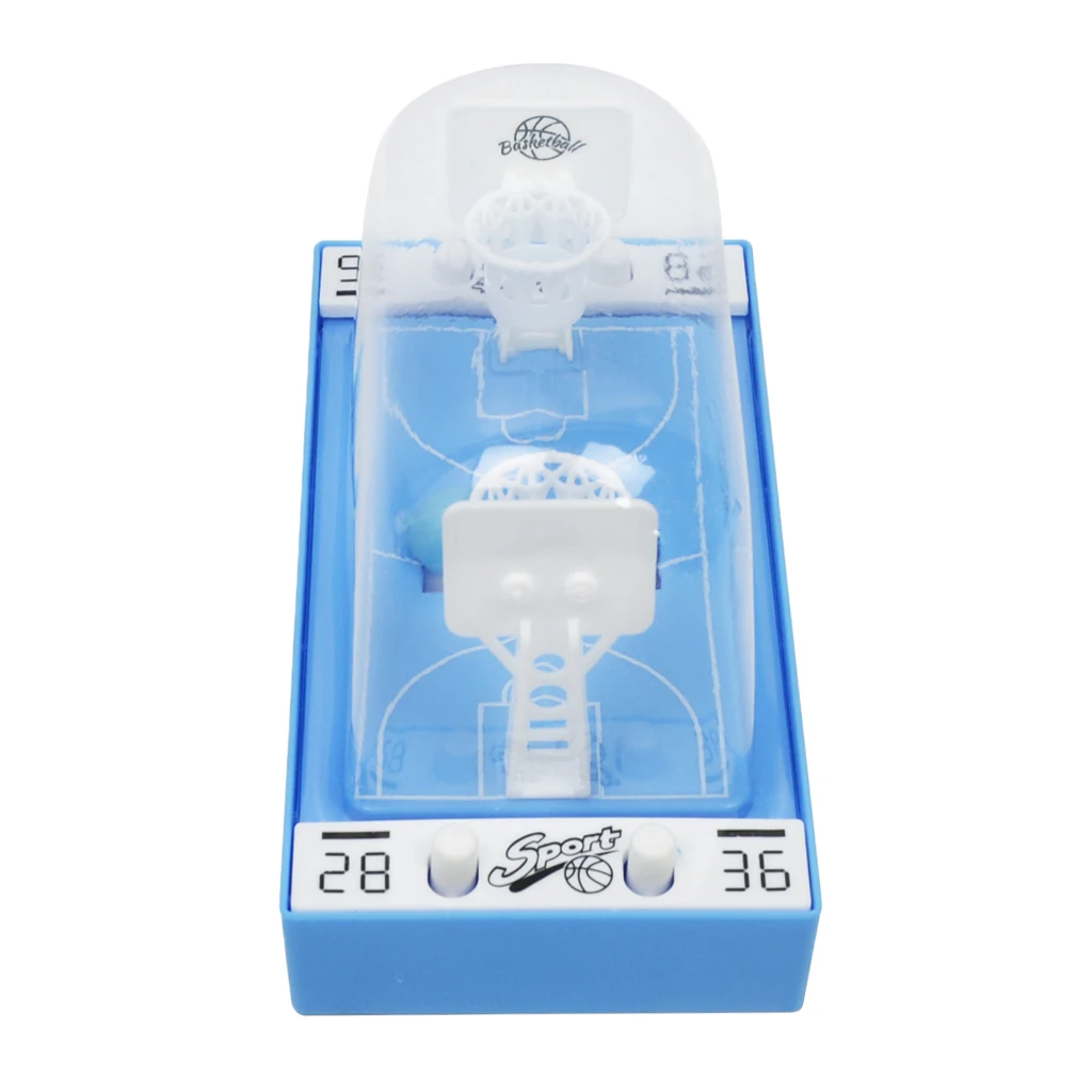 2-Player Tabletop Basketball Set Classic Arcade Games, Help Reduce Stress