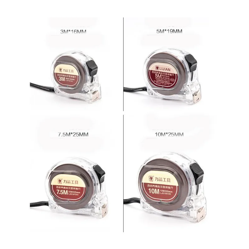 

5M Auto Lock Measurement Tape 7.5M Tape Measure Retractable 3M Measuring Tape Inches Centimeters