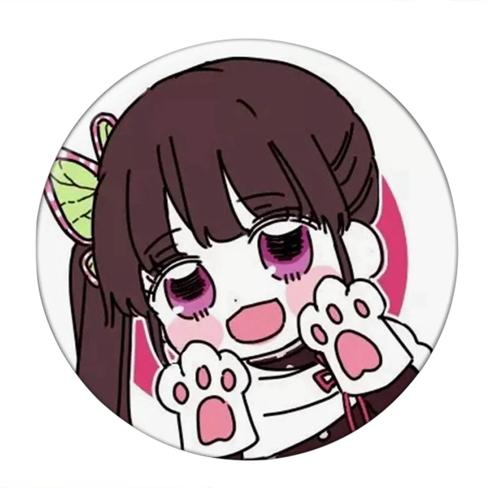 Kawaii значок аниме Demon Slayer: Kimetsu no Yaiba Kamado Tanjirou булавка для персонажа |
