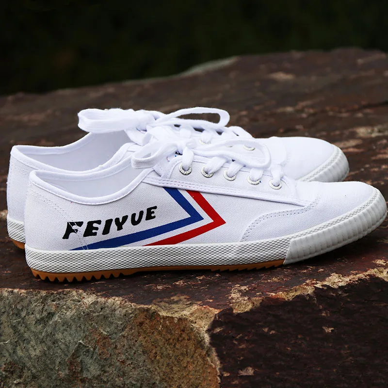 Китайская FEIYUE обувь для кунг-фу, Классическая обувь для боевых искусств, Таи Чи, каратэ, Тканевая обувь для детей, мужские удобные дышащие кроссовки для бега