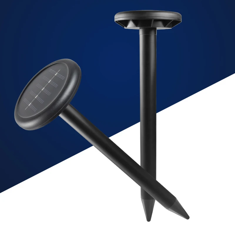 

2 Pieces Solar Outdoor Drive Ultrasonic Repeller Garden Farm High Power Repeller Drive Snake PI669