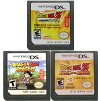 Ds Game Cartridge Console Card Dragon Bal Series English Language For Nintendo Ds 3ds 2ds Memory Cards Aliexpress