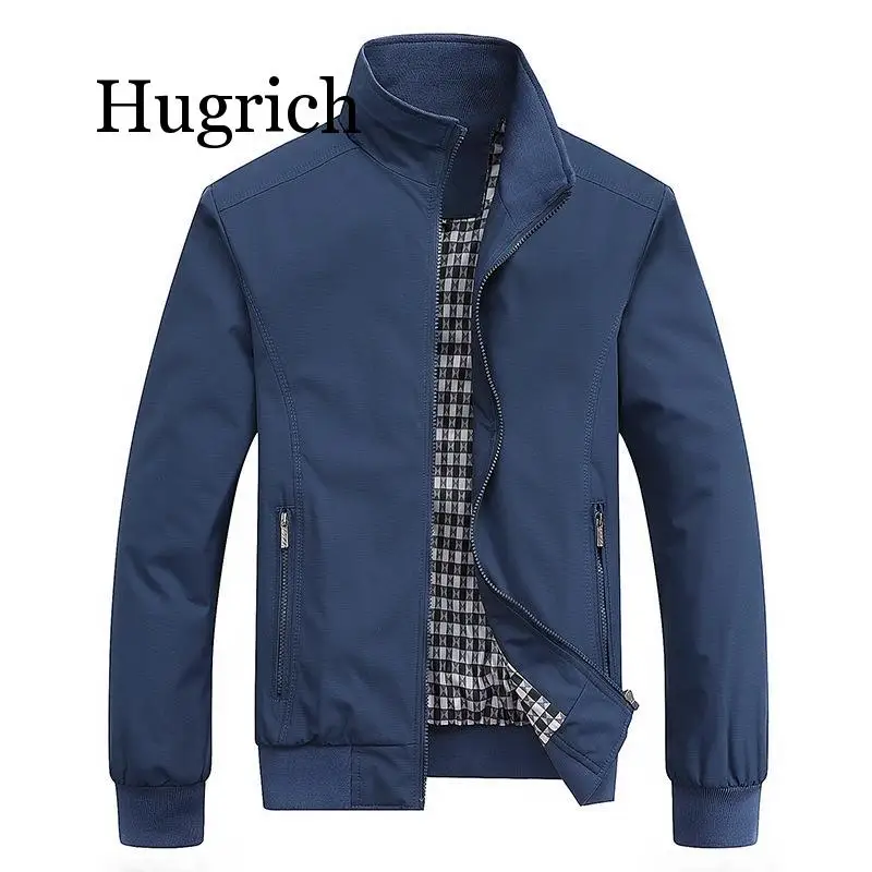 

2020 Men Jackets Coat Winter Solid Color Stand Collar Zipper Slim Jacket Coat Sportswear For Men Clothing coat Streetwear