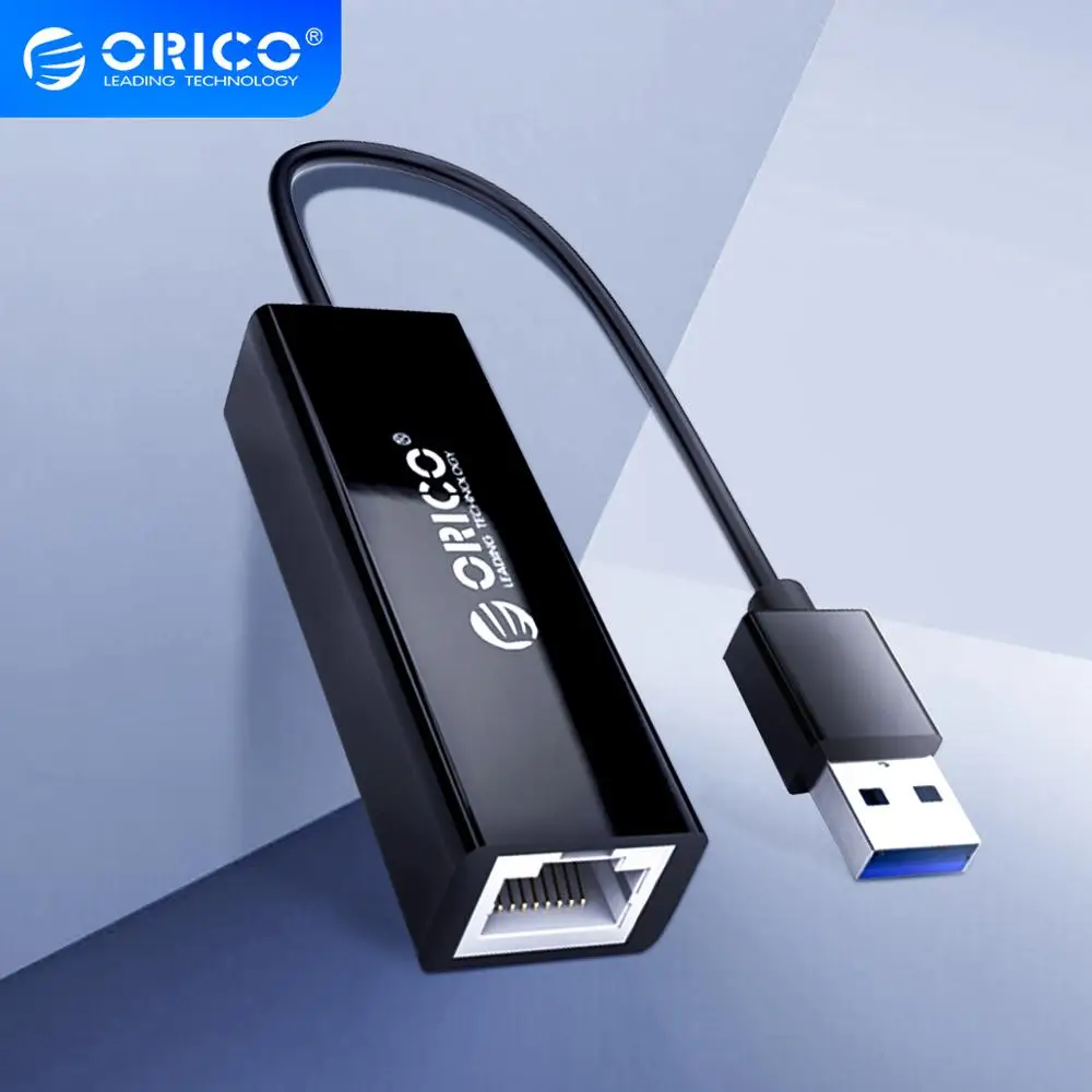 Сетевая карта ORICO 10/100/1000 Мбит/с USB проводная 3 0 2 в гигабитный Ethernet адаптер для Windows - Фото №1