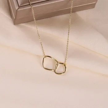 

INS Normcore Style Cross Geometry Choker Female Simple Necklace Versatile Elegant Necklace