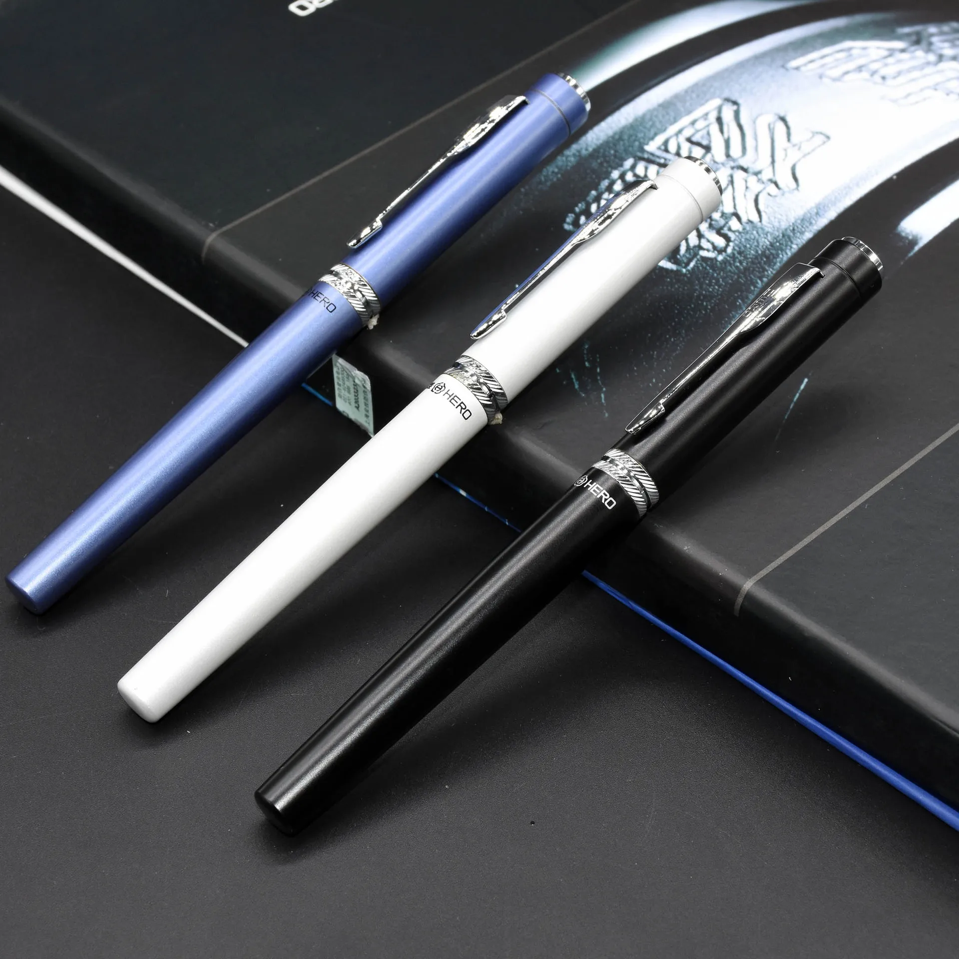 Натуральный продукт Hero авторучка 958 цветная Высококачественная каллиграфическая самопишущая ручка Hero напрямую от производителя оптом