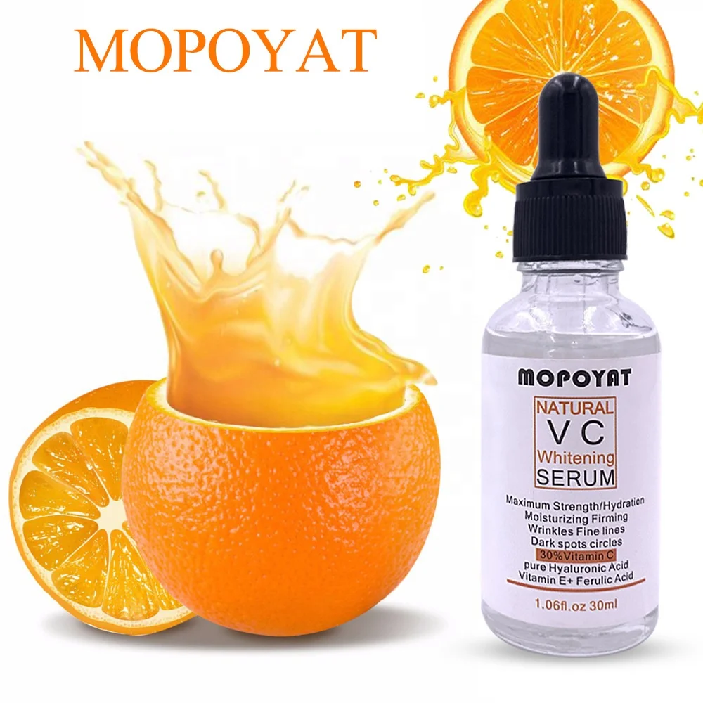 

100% Pure Vitamin C Serum Liquid Freckle Removal Acne Scar Hyaluronic Acid Anti-wrinkle Vc Face Fade Dark Spot Essence