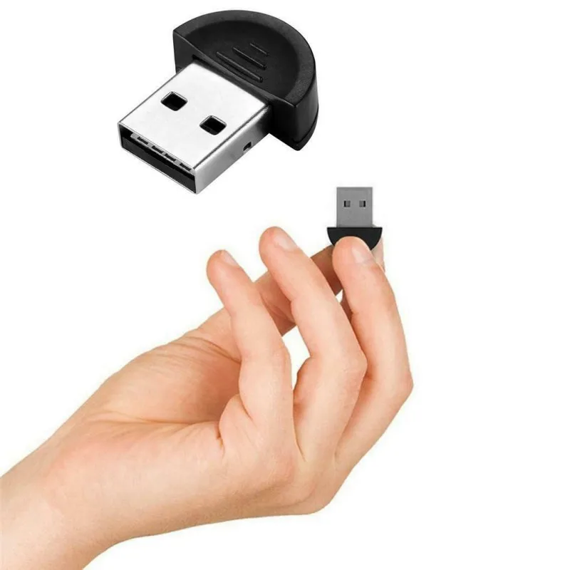 Портативный мини USB 2,0 Беспроводной bluetooth-приемник аудио адаптер для ПК клавиатура мышь гарнитура динамик