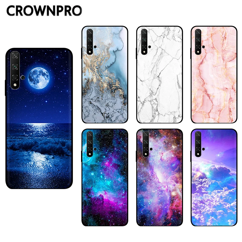 

CROWNPRO Matte Case Huawei Honor 20 Case Honor 20 Case Soft Silicone Back Cover Phone Case FOR Huawei Honor 20 PRO Honor20 Cases