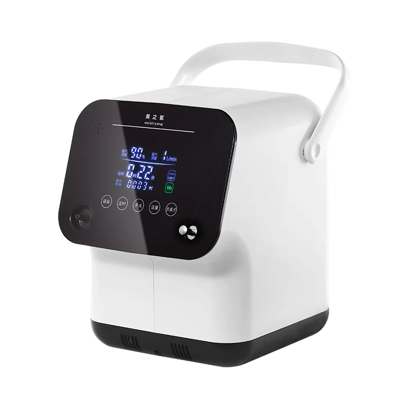 Large screen display oxygen generator touch operations elderly pregnant women oxygenator machine home portable small atomizer