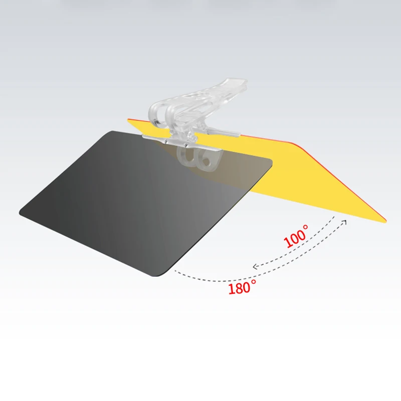 

E-FOUR Light Barrier Driver Goggles Car Day and Night Anti-Strong Light Visor 2 in 1 Automobile Sun Anti-UV Block Anti-Dazzle