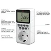 20 Group Setting EU US UK Plug Electronic Digital Kitchen Timer Switch Outlet Week 12/24 Hour Cyclic Program Timing Socket 3