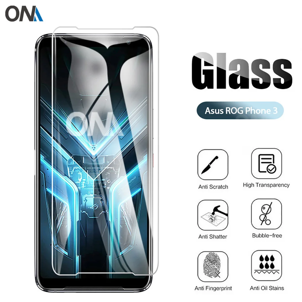 Закаленное стекло для Asus ROG Phone 3 ZS661KS 10 шт. защиты экрана закаленное защитная