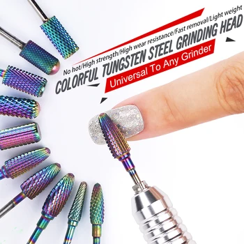 

Clou Beaute Nail Drill Bits Machine Remove Cuticle Milling Electric Manicure Pedicure Nail Art Drill Nails Tools Accessories