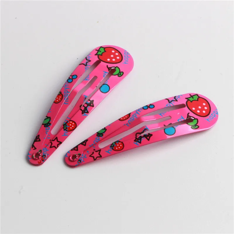 20/40 Pcs/Lot Hair Clips Candy Color Dripping Hair Clip Princess Barrette Korean Hairclip Cartoon Headdress Hairpins for Girls