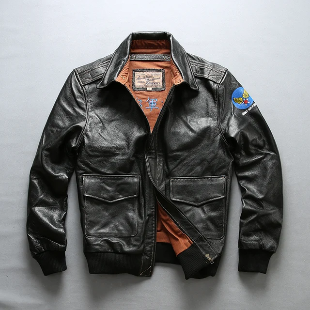 avirex jackets leather